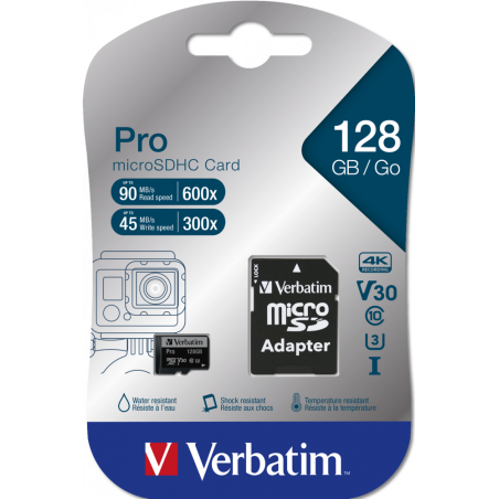 MEMORIE SD CARD VERBATIM 128GB CLASA 10 ADAPTOR INCLUS 47044TIMBRU VERDE 0.03 LEI)