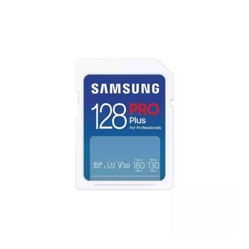 SAMSUNG PRO Plus SD Memory Card 128GB MB-SD128S/EUtimbru verde 0.03 lei)