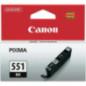 Cartus Cerneala Original Canon Black- CLI-551BK- pentru Pixma IP-7250-8750-IX-6850-MG-5450-5550-5650-6350-6450-6650-7150-7550-MX