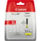 Cartus Cerneala Original Canon Yellow- CLI-551XLY- pentru Pixma IP-7250-8750-IX-6850-MG-5450-5550-5650-6350-6450-6650-7150-7550-