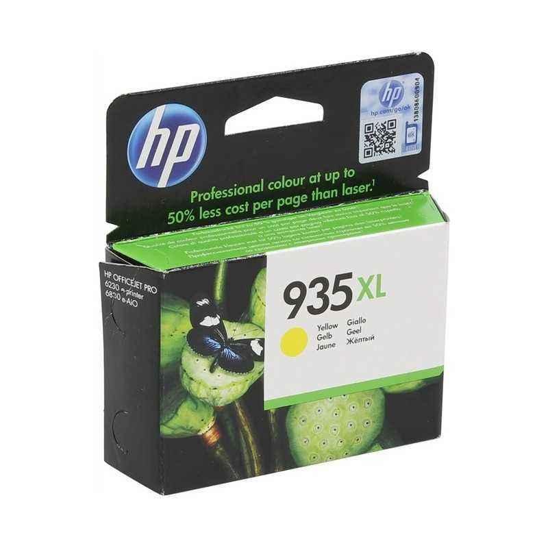 Cartus Cerneala Original HP Yellow- nr.935XL- pentru OfficeJet Pro 6830- -timbru verde 0.15 lei)- C2P26AE