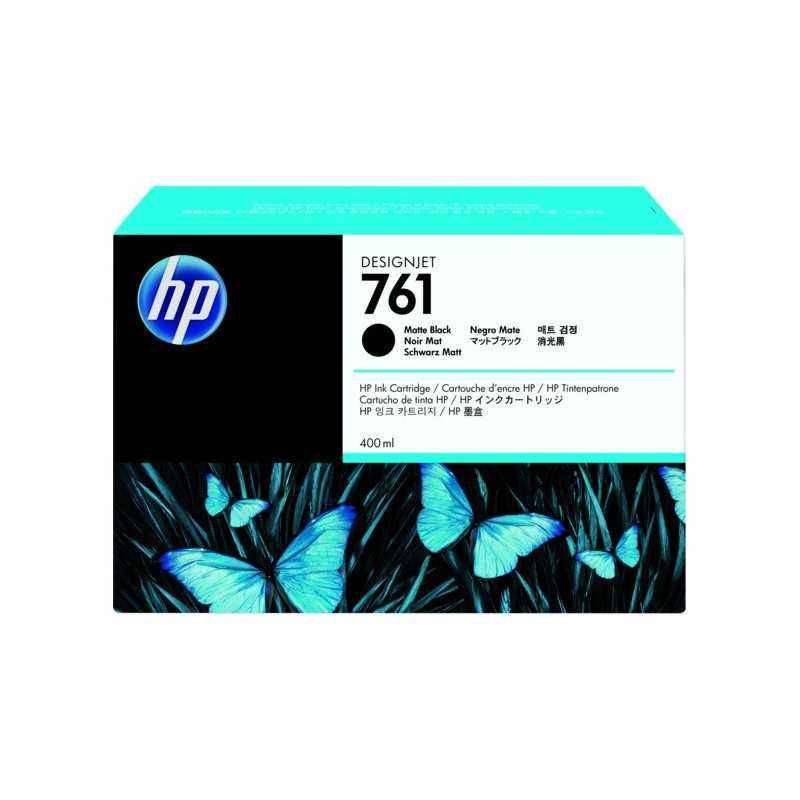 Cartus Cerneala Original HP Matte Black- nr.761- pentru DesignJet T7100-T7200- -timbru verde 0.15 lei)- CM991A