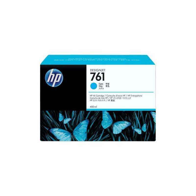 Cartus Cerneala Original HP Cyan- nr.761- pentru DesignJet T7100-T7200- -timbru verde 0.15 lei)- CM994A