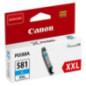 Cartus Cerneala Original Canon Cyan- CLI-581XXLC- pentru Pixma TR7550-TR8550-TS6150-TS6250-TS705-TS8150-TS8250-TS9150-TS9155-TS9