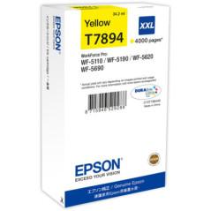 Cartus Cerneala Original Epson Yellow- T7894- pentru Workforce Pro Wf-5620Dwf- -timbru verde 0.15 lei)- C13T789440