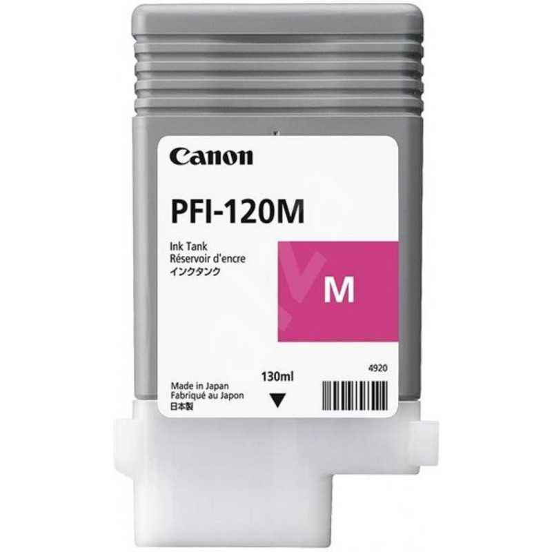 Cartus Cerneala Original Canon Magenta- PFI-120M- pentru IPF TM-200-TM-205-TM-300-TM-305- 130ml-timbru verde 0.15 lei)- 2887C001