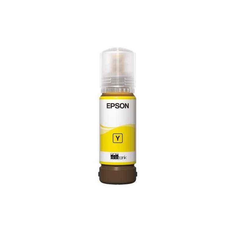 Cartus Cerneala Original Epson Yellow- nr.108- pentru EcoTank L18050-L8050- 7.2k- incl.TV 1.2incl.TV C13T09C44A