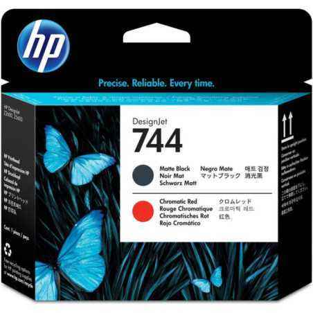 Cap Printare Original HP Matte Black&Chromatic Red- nr.745- pentru DesignJet Z2600-Z5600- - incl.TV 1.2incl.TV F9J88A