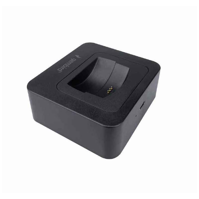 CASCA GEMBIRD- wireless- utilizare multimedia- call center- mono- microfon pe casca- conectare prin Bluetooth 5.0- USB-C- negru-