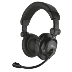 CASTI Trust Como Headset for PC and laptop 21658timbru verde 0.8 lei)