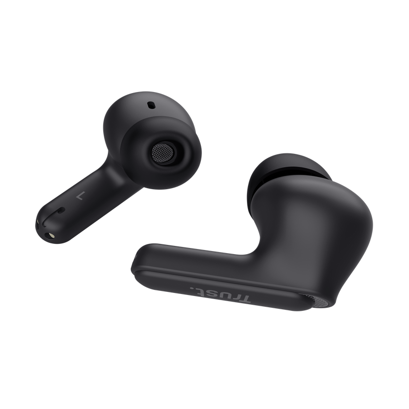 Casti Trust Yavi earbuds wireless-&nbsp,negru TR-25296timbru verde 0.8 lei)