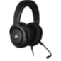 CASTI Corsair- HS35- cu fir- gaming- utilizare multimedia- smartphone- microfon pe brat- detasabil- conectare prin Jack 3.5 mm-