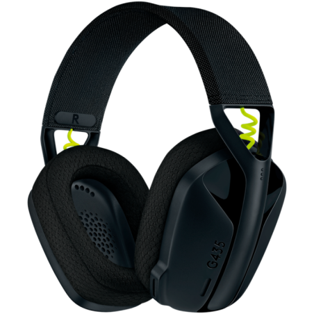 LOGITECH G435 LIGHTSPEED Wireless Gaming Headset - BLACK - 2.4GHZ - EMEA - 914- 981-001050timbru verde 0.8 lei)