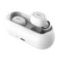 Casti bluetooth QCY T1C White T1C_Wtimbru verde 0.18 lei)