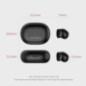 Casca Vention- wireless- tip butoni- utilizare smartphone- Bluetooth 5.3- microfon pe casca- USB type-C- acumulator charging cas