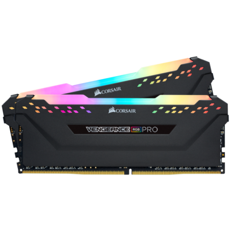 Memorie DDR Corsair DDR4 32 GB- frecventa 3200 MHz- 16 GB x 2 module- radiator- iluminare RGB- CMW32GX4M2E3200C16