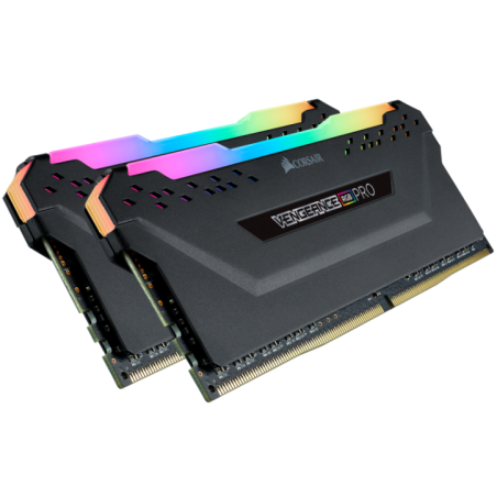 Memorie DDR Corsair DDR4 32 GB- frecventa 3200 MHz- 16 GB x 2 module- radiator- iluminare RGB- CMW32GX4M2E3200C16