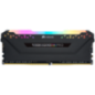 Memorie DDR Corsair DDR4 16 GB- frecventa 3600 MHz- 16 GB x 1 modul- radiator- iluminare RGB- CMW16GX4M1Z3600C18 Latenta: