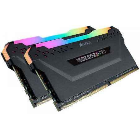 Memorie DDR Corsair DDR4 32 GB- frecventa 3600 MHz- 16 GB x 2 module- radiator- iluminare RGB- CMW32GX4M2D3600C18