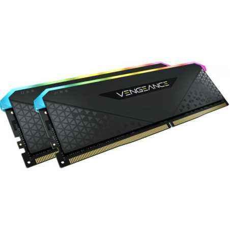 Memorie DDR Corsair DDR4 32 GB- frecventa 3200 MHz- 16 GB x 2 module- radiator- iluminare RGB- CMG32GX4M2E3200C16