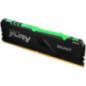 Memorie DDR Kingston DDR4 8 GB- frecventa 3200 MHz- 1 modul- radiator- KF432C16BBA/8