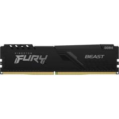 Memorie DDR Kingston Fury Beast DDR4 8 GB- frecventa 3733 MHz- 1 modul- radiator- KF437C19BB/8