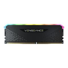 Memorie DDR Corsair VENGEANCE DDR4 8GB frecventa 3600 MHz- 1 modul- radiator- iluminare RGB- latenta CL18- CMG8GX4M1D3600C18