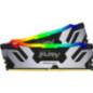 Memorie DDR Kingston DDR5 32GB frecventa 6000 Mhz- 16GB x 2 module- radiator- iluminare RGB- latenta CL32- KF560C32RSAK2-32