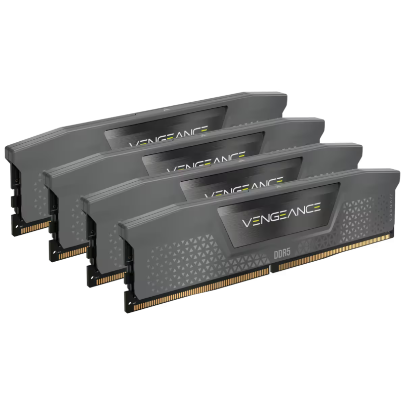 Corsair Vengeance 64GB4x16GB)- DDR5- 5600MHz- CL36- 4x16GB- 1.25V Intel XMP- Negru CMK64GX5M4B5600C36