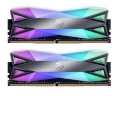 Memorie DDR Adata - gaming DDR4 16 GB- frecventa 3200 MHz- 8 GB x 2 module- radiator- iluminare RGB- AX4U32008G16A-DT60