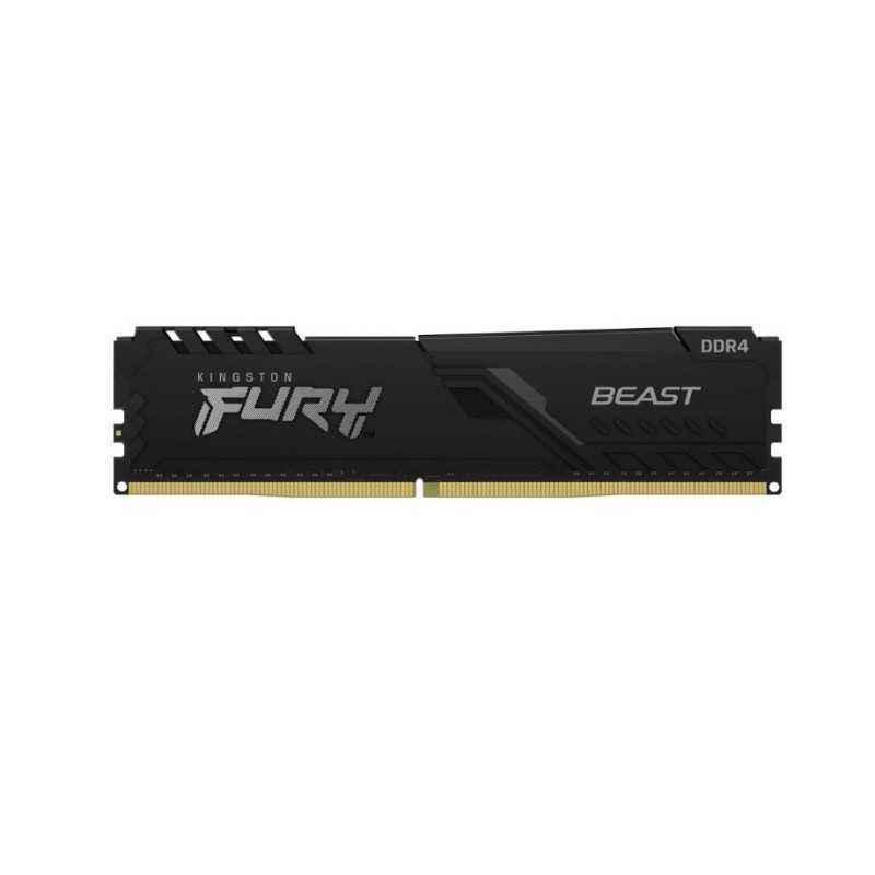 Memorie DDR Kingston - gaming FURY Beast DDR4 32GB frecventa 3733 MHz- 16GB x 2 module- radiator- latenta CL9- KF437C19BB1K2/32