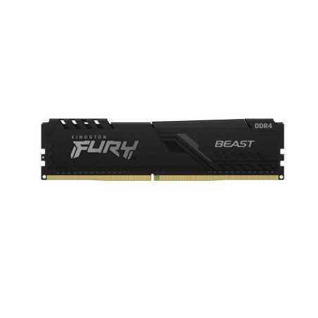 Memorie DDR Kingston - gaming FURY Beast DDR4 32GB frecventa 3733 MHz- 16GB x 2 module- radiator- latenta CL9- KF437C19BB1K2/32