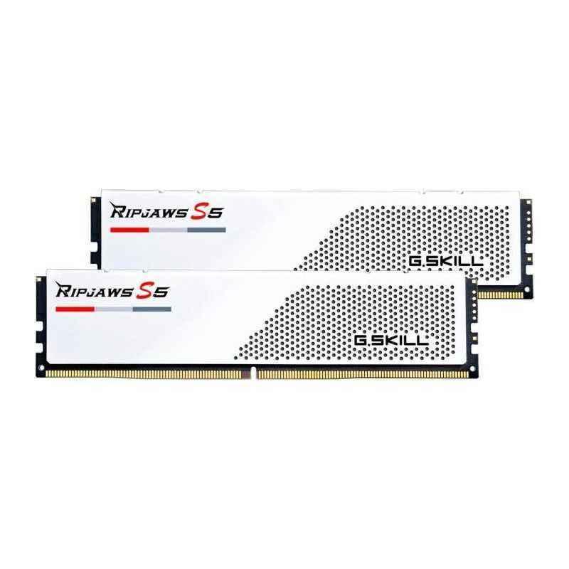 Memorie DDR G.Skill - gaming Ripjaws DDR5 64GB frecventa 4800 MHz- 32GB x 2 module- radiator- latenta CL30- F5-6000J3040G32GX2-R