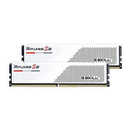 Memorie DDR G.Skill - gaming Ripjaws S5 DDR5 32GB frecventa 5600 MHz- 16GB x 2 module- radiator- latenta CL36- F5-5600J3636C16GX