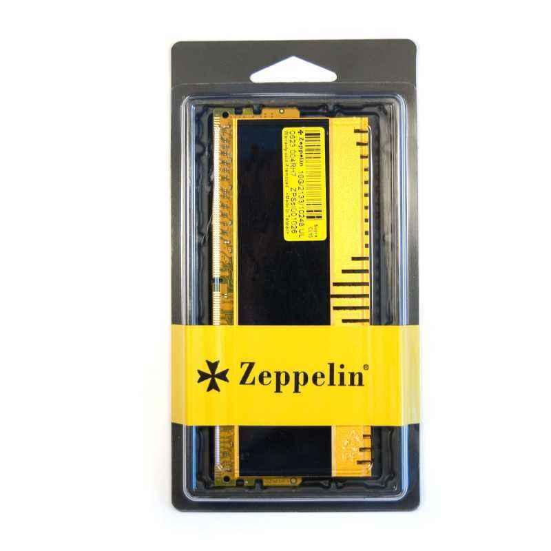 Memorie DDR Zeppelin DDR4 Gaming 16GB frecventa 2133 MHz- 1 modul- radiator- retail ZE-DDR4-16G2133-RD-GM