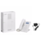 Centrala telefonica Hybrid IP KX-HTS32CE4/8)- Telefon SIP KX-HDV130 Panasonic si alimentator KX-A423 pack.1-HTStimbru verde 4.0