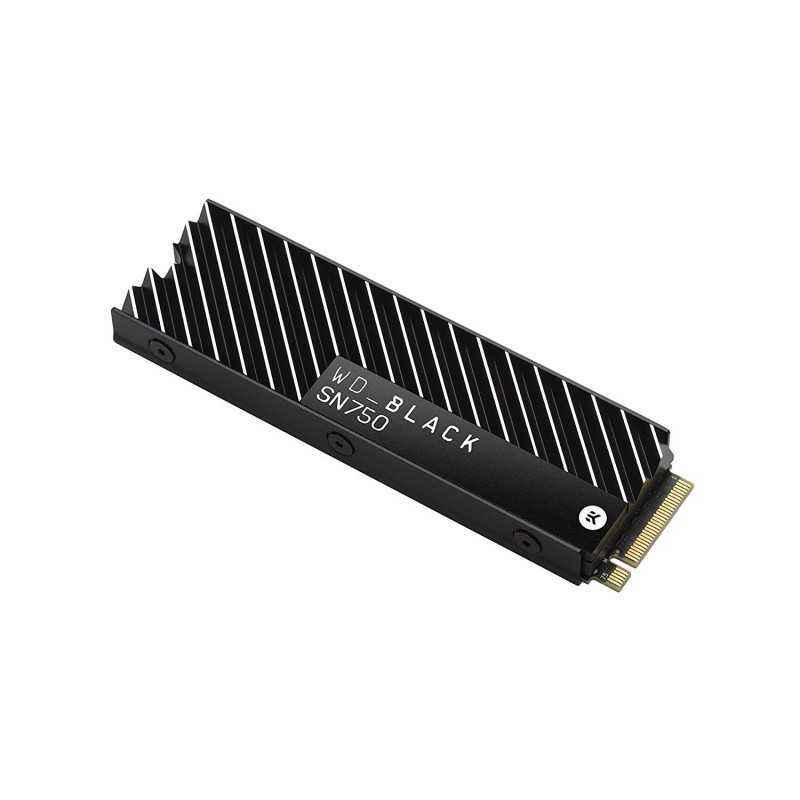 SSD WD- Black- 500 GB- M.2- PCIe Gen3.0 x4- 3D Nand- R/W: 3430/2600 MB/s- WDS500G3XHC