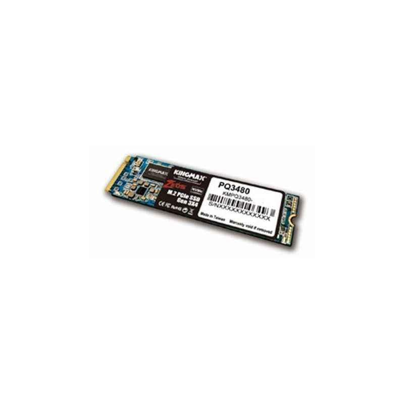 SSD KINGMAX PQ3480- 512GB- M.2- PCIe Gen3.0 x4- 3D Nand- R/W: 1950/1550 MB/s- KMPQ3480-512G4