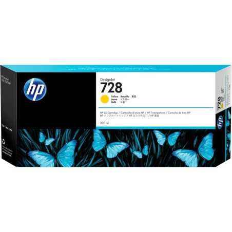 Cartus Cerneala Original HP Yellow- nr.728- pentru DesignJet T730-DesignJet T830- -timbru verde 0.15 lei)- F9K15A