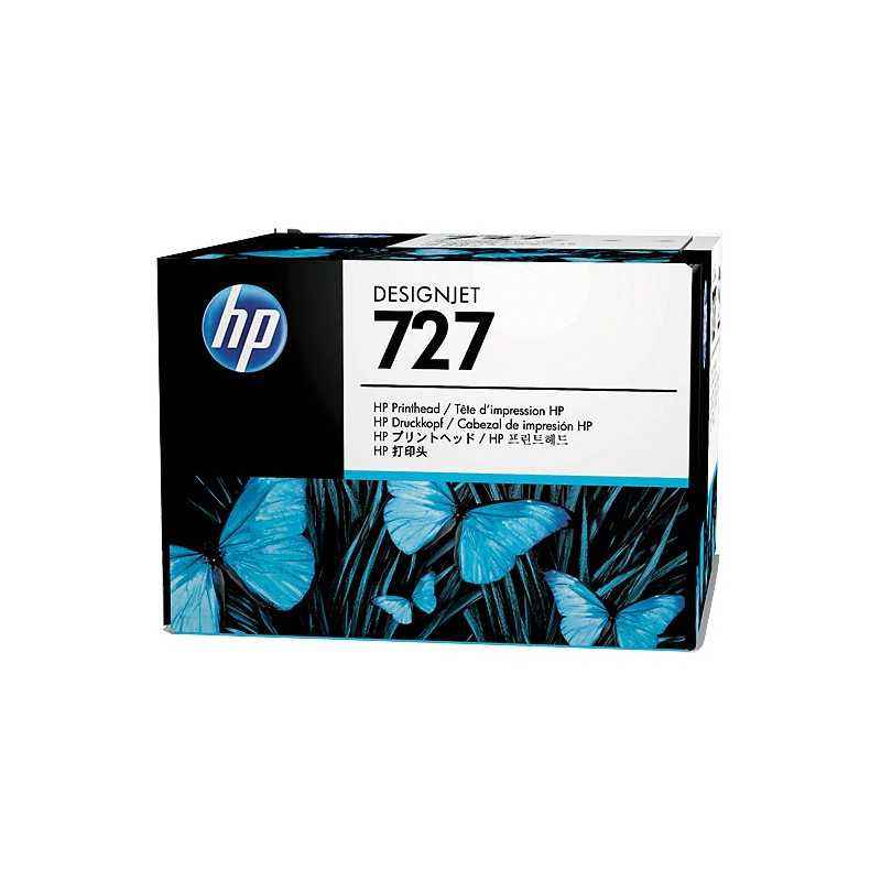 Cap Printare Original HP Black- nr.727- pentru DesignJet T1500-T1530-T2500-T2530-T920- -timbru verde 0.15 lei)- B3P06A
