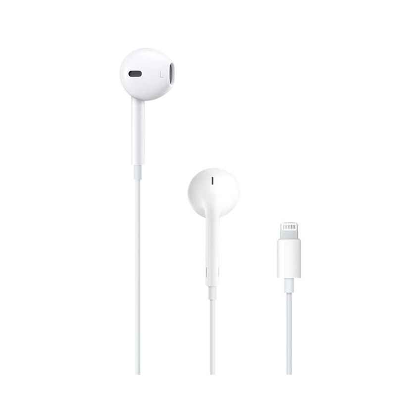 Casti Apple Earpods with Lightning Connector White- PHT14845timbru verde 0.18 lei)