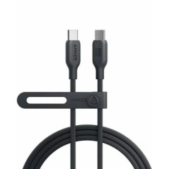 Cablu alimentare si date Anker- USB Type-CT) la USB Type-CT)- 1.8m rata transfer 480 Mbps- 100W- invelis TPU reciclat- negru- A8