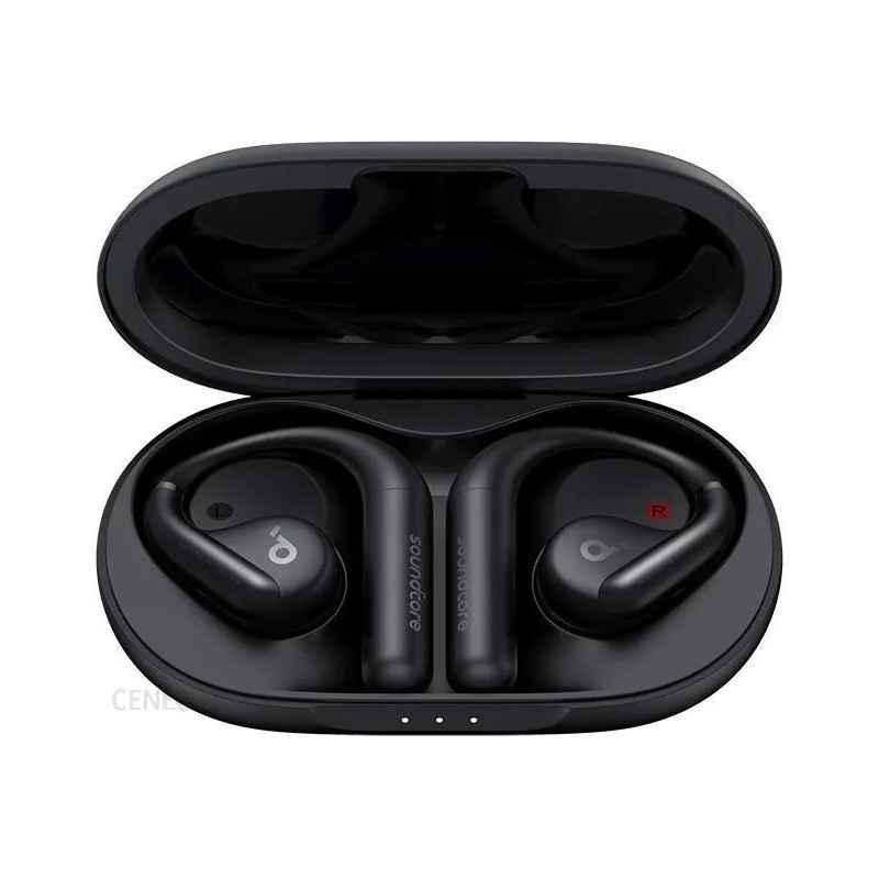 Casti Anker Soundcore AeroFit- wireless- tip butoni- utilizare smartphone- Bluetooth 5.3- 4x microfon pe casca- USB Type-C- dura