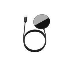 INCARCATOR wireless Baseus Simple Qi 15W- compatibilitate smartphones- incarcare MagSafe Iphone 12/13- cablu Type-C lungime 1.5
