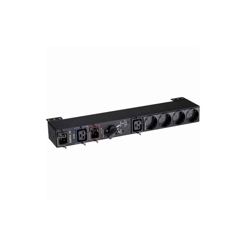 Eaton HotSwap Maintenance Bypass MBP 16A- pentru sisteme UPS pana la 3kVA- intrare IEC-C20- iesire IEC-C19 16A- 4 iesiri DIN/Sch
