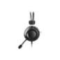 CASTI A4tech- cu fir- standard- utilizare multimedia- microfon pe brat- conectare prin USB 2.0- negru- HU-35-timbru verde 0.8 le