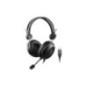 CASTI A4tech- cu fir- standard- utilizare multimedia- microfon pe brat- conectare prin USB 2.0- negru- HU-35-timbru verde 0.8 le