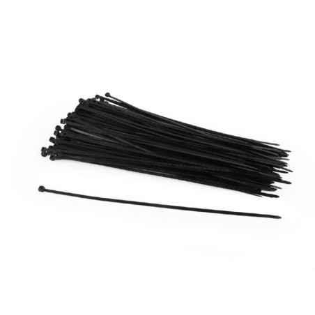 TILE prindere cablu GEMBIRD- 100pcs.- 250*3.6 mm- din Nylon- rezistent UV- black- NYTFR-250x3.6