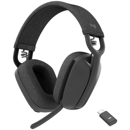 LOGITECH Zone Vibe Wireless UC Headset Graphite 981-001199timbru verde 0.8 lei)