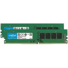 Memorie Crucial - DDR4 - 16 GB: 2 x 8 GB - DIMM 288-pin - unbuffered CT2K8G4DFRA32A
